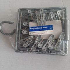 New peg carousel airer in wrapping