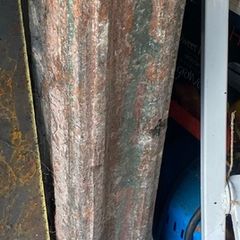 cast iron architectural columm or pillar from the old Jervis Street Hospital likely from the victorian or edwardian era