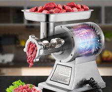 250 KG/H Electric Meat Mincer Chopper Heavy Duty Food Processors Kitchen Appliances Commercial Grinder Machine