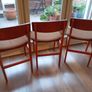 Farstrup Model 210 - Original Danish Mid-Century Teak Dining Chairs X4 Image 5