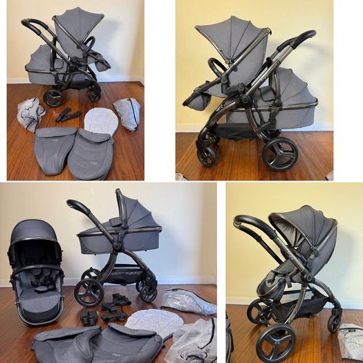 New condition Egg2 double or single pram