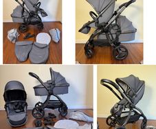 New condition Egg2 double or single pram