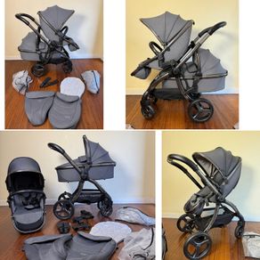 New condition Egg2 double or single pram
