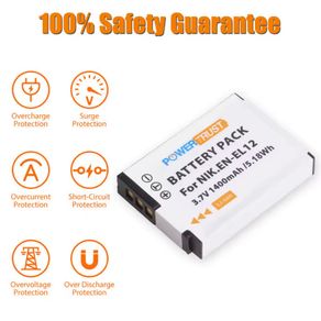 EN-EL12 Rechargeable Li-Ion Battery for Nikon Coolpix - 0644