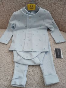New 3 piece blue set