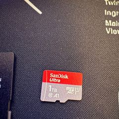 Sandisk ultra 1tb micro SD card.
