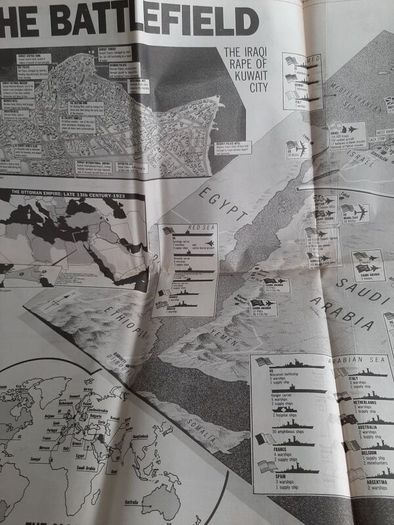 Sunday Times Gulf War supplement 1991