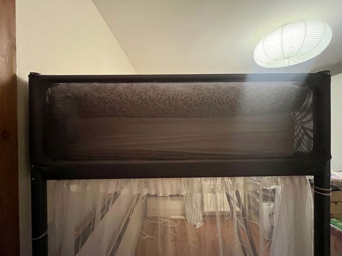 Loft bed frame