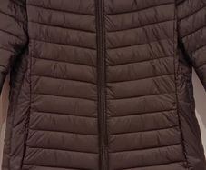 Fitted Black Puffa Jacket