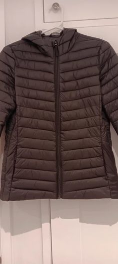 Fitted Black Puffa Jacket