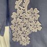 top Bnwt Lenny b top T1 button backed top blue & lace Image 3