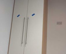 Modern double wardrobe