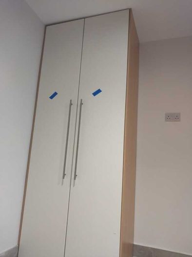 Modern double wardrobe