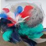 Moreland Designer Vintage Milliner Fascinator Beret Headpiece Image 3