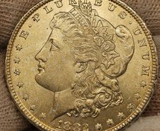 USA United States Silver 1882 Morgan Dollar Beautiful Uncirculated Lustrous Superb!