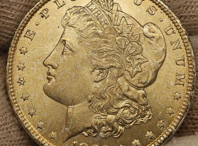 USA United States Silver 1882 Morgan Dollar Beautiful Uncirculated Lustrous Superb!