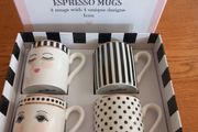 Brand New Espresso Mugs Giftset