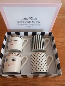 Brand New Espresso Mugs Giftset