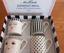 Brand New Espresso Mugs Giftset