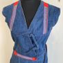 Vintage Denim Dress Image 2