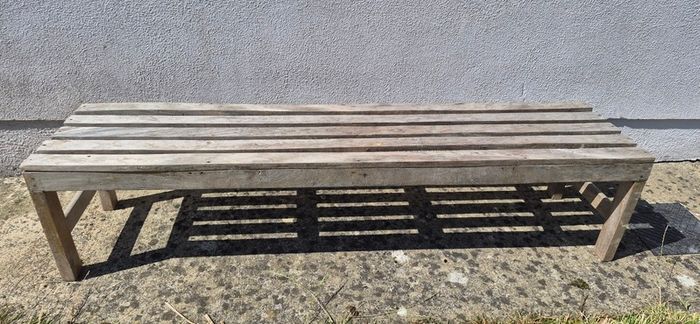 2x garden benches
