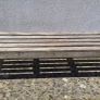 2x garden benches Image 2