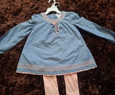Girls outfit top and trousers tkmaxx rrp 20