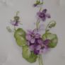 Vintage Sweet Violet - Lattice Edge Porcelain Plate Image 2