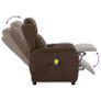 Massage Chair Brown Image 3