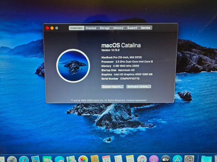 MacBook Pro 13" - Mid 2012