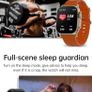 Men's and Women's Smartwatch Sport Bluetooth Talk BT Music Wireless Charging Health Monitoring Smart Watch Steps Heart Rate Image 7