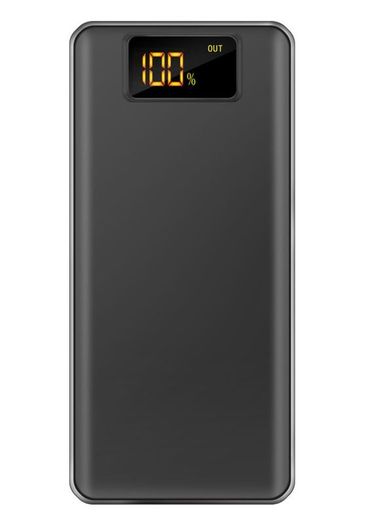 30000mah Portable Power Bank Dual USB LCD LED External Battery Charger For all Phone
