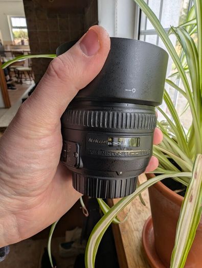 Nikon 50mm 1.4 G lens