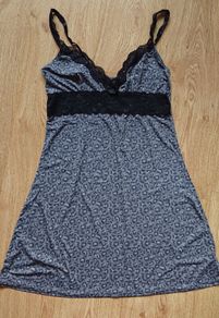 Animal Print Night Dress  Size 10-12