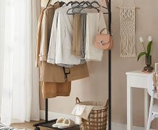 New Single Rail Clothes Rack - FREE P&P