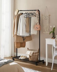 New Single Rail Clothes Rack - FREE P&P