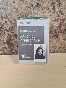 Fujifilm Instax Mini Monochrome Film X 10 Sealed In Open Box
