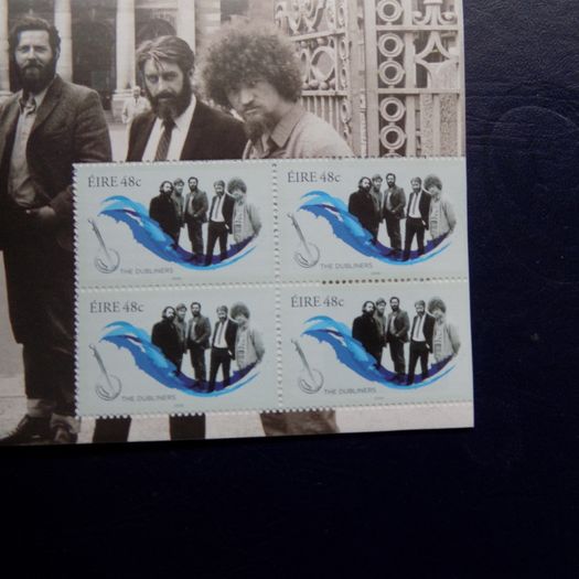 Irish Music 2006.Stamp Booklet.Dubliners,The Chieftains,Clancy Brothers and Tommy Makem,Altan.MNH.