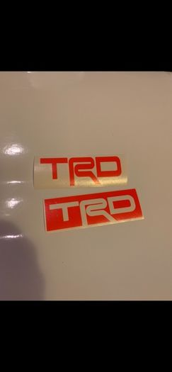 TRD Decals x2