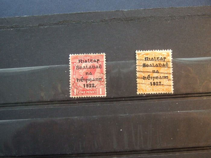Irish Stamp Overprints.