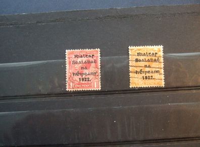 Irish Stamp Overprints.