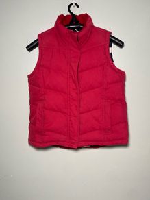 Joules Ladies Gilet Size Large Red