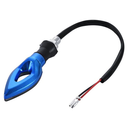 2x 12V BLUE Motorcycle Indicators Turn Signal Light