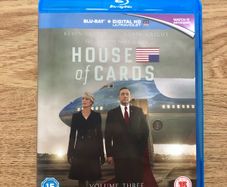 House of cards Season 3 Blu-Ray