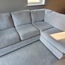 Light Grey Corner Sofa Image 5