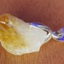 18 ct Citrine Crystal on 925 Silver pinch-bail Image 4