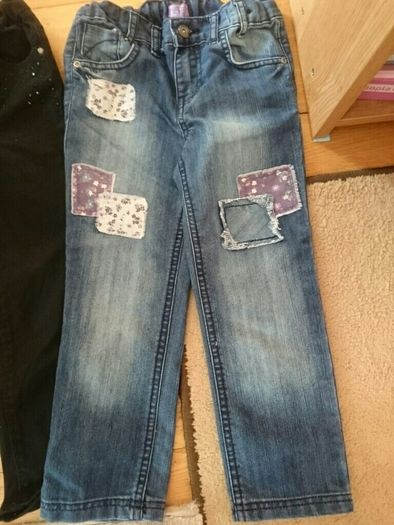 Girls Jeans, size 5-6y