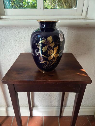Heavily Gilded Vintage Vase Royal Bavarian Porcelain