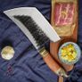 Knife for bone 9inch very heavy and Sharp 950grs Di'Casteel engrave your name Image 2