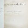 Notre-Dame de Paris-Victor Hugo 1880 RARE VINTAGE Image 2